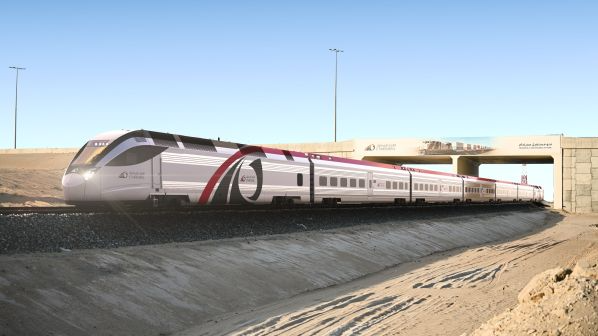 Etihad Rail Passenger Train